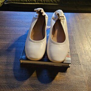 Everlane The Day Heel - White Leather